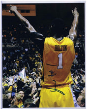 wvu basketball, jonathan holton autograph