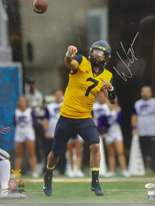Will Grier West Virginia Mountaineers Signed 16x20 Photo 