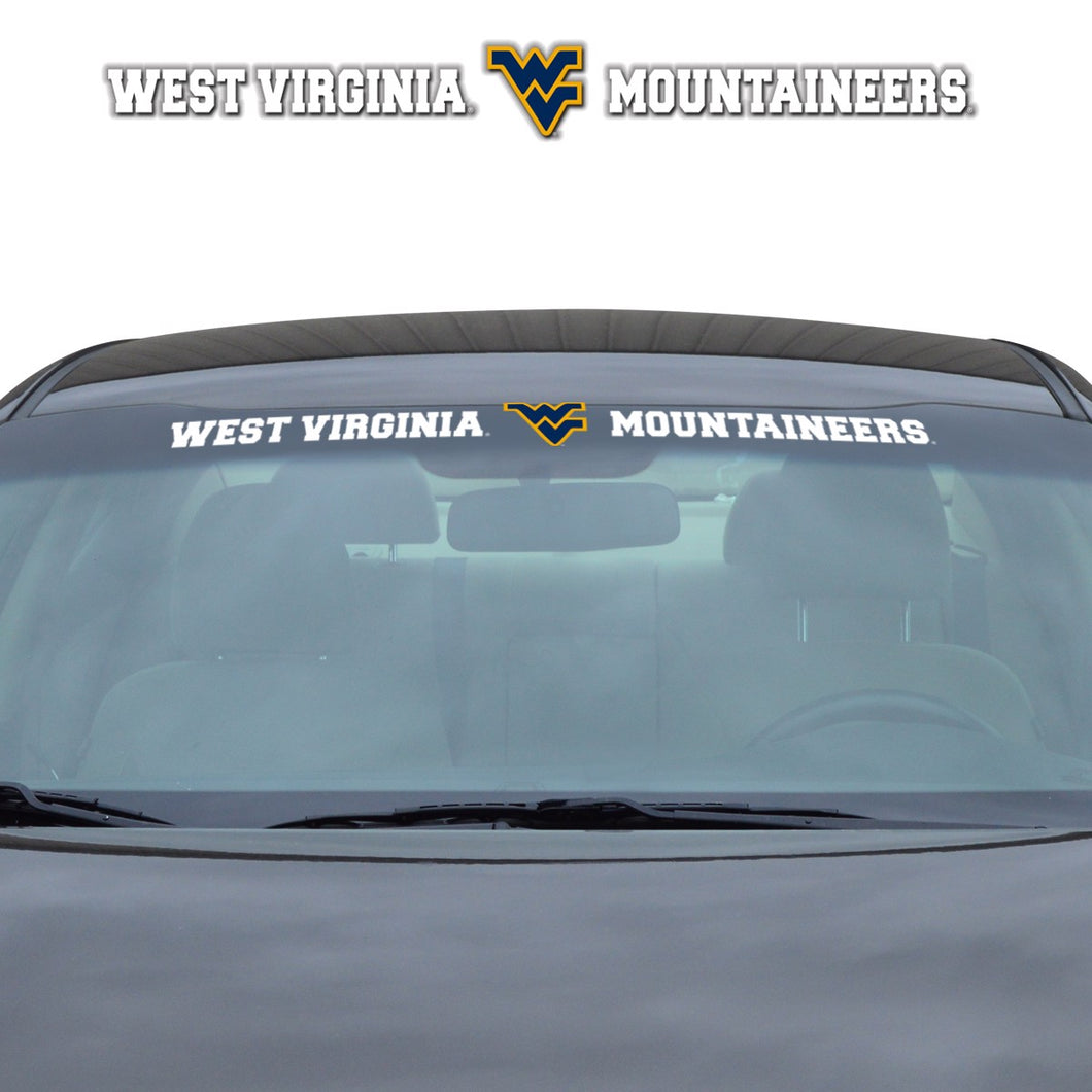 West Virginia Mountaineers Windshield Decal