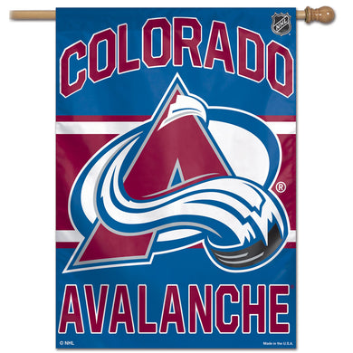 Colorado Avalanche Vertical Flag 28