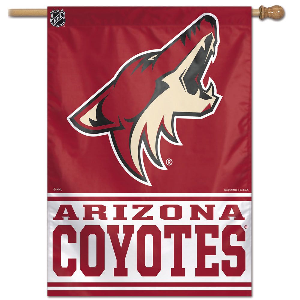  Arizona Coyotes House Flag Hockey Licensed 28 x 40