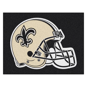 New Orleans Saints Helmet All-Star Fan Mat 34"x45"