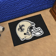 New Orleans Saints Helmet Starter Rug - 19"x30"