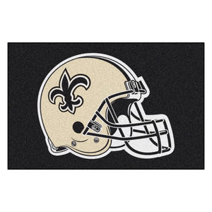 New Orleans Saints Helmet Starter Rug - 19"x30"