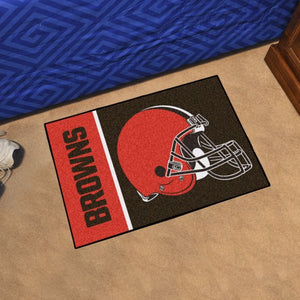 Cleveland Browns Helmet Woodmark Starter Rug - 19"x30"