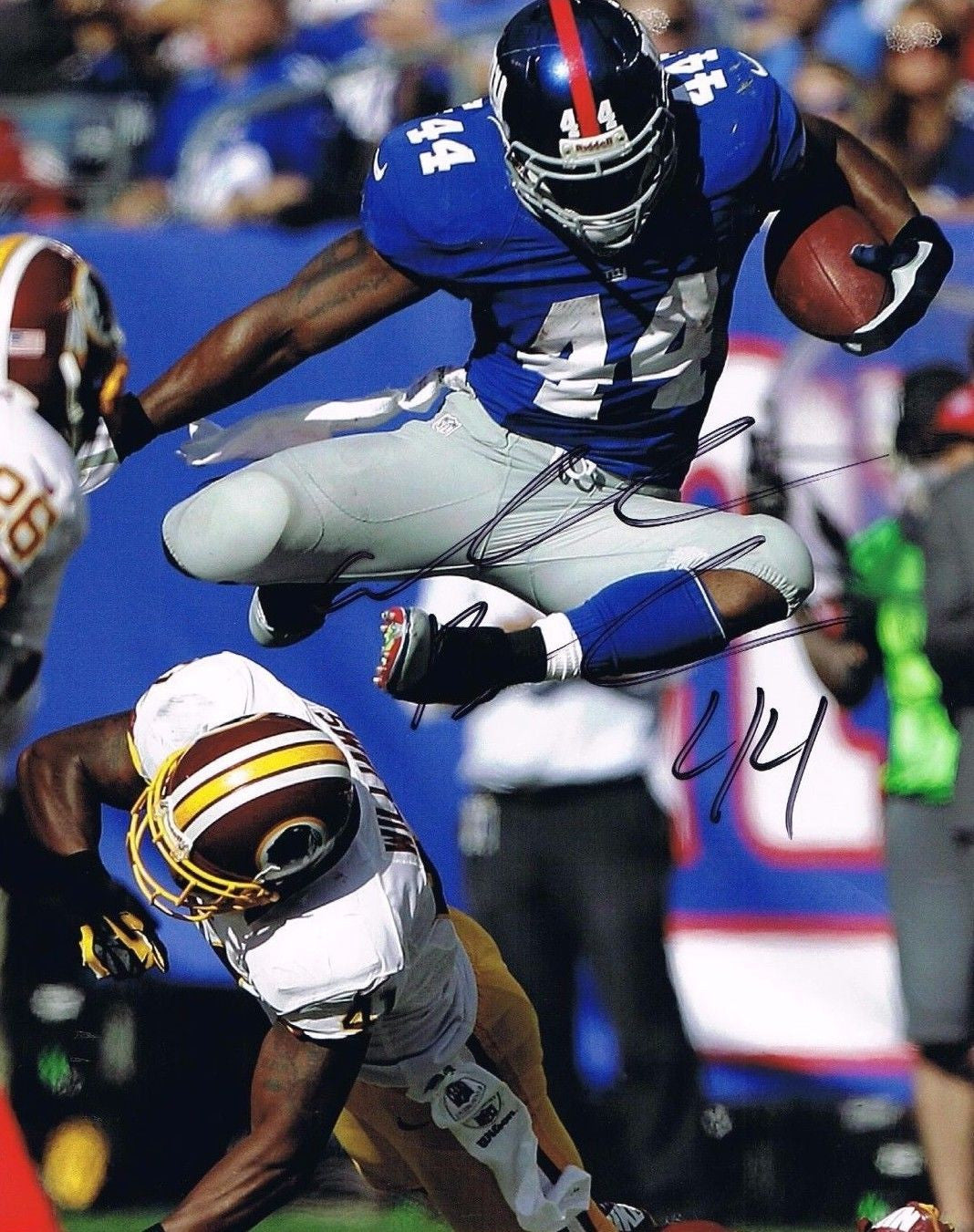 Ahmad Bradshaw Memorabilia, Autographed Ahmad Bradshaw