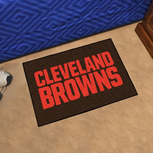 Cleveland Browns Woodmark Starter Rug - 19