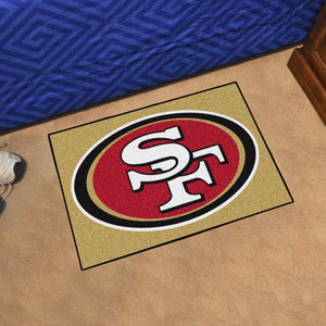 NFL San Francisco 49ers Man Cave Starter Rug