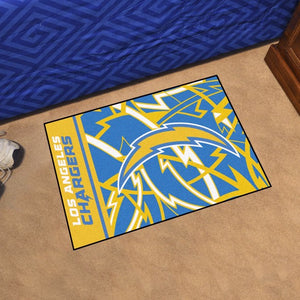 Los Angeles Chargers X-Fit Starter Rug - 19"x30"