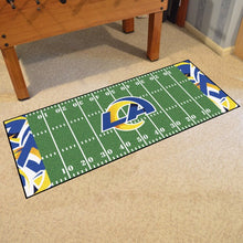 Los Angeles Rams X-Fit Football Field Runner - 30"x72"