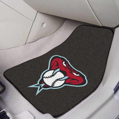 Arizona Diamondbacks 2-piece Carpet Car Mats - 18