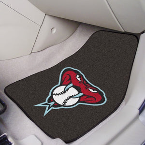 Arizona Diamondbacks 2-piece Carpet Car Mats - 18"x27"