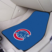 Chicago Cubs 2-piece Carpet Car Mats - 18"x27" Cubbies