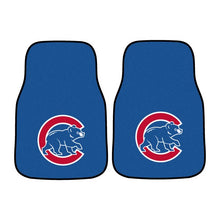 Chicago Cubs 2-piece Carpet Car Mats - 18"x27" Cubbies