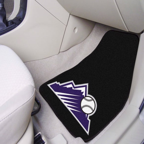 Colorado Rockies 2-piece Carpet Car Mats - 18