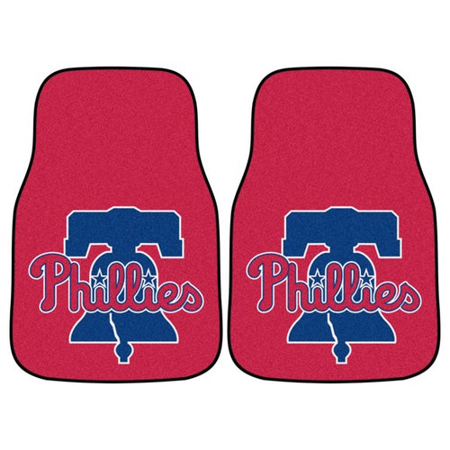 Philadelphia Phillies 2-piece Carpet Car Mats - 18