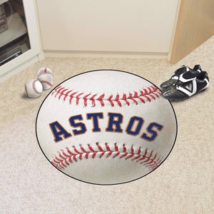 Houston Astros Baseball Mat - 27"