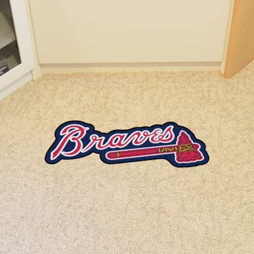 Atlanta Braves Tomahawk Mascot Rug