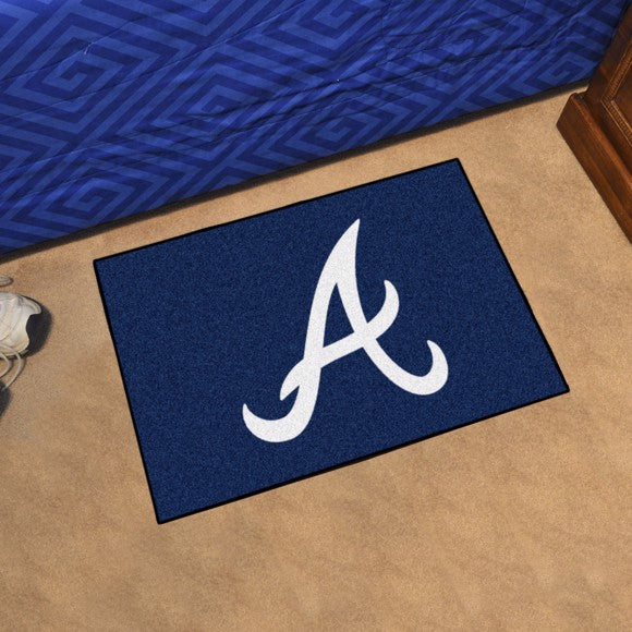 Atlanta Braves Script A Starter Rug