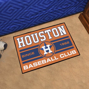 Houston Astros Established Date Starter Mat - 19"x30"