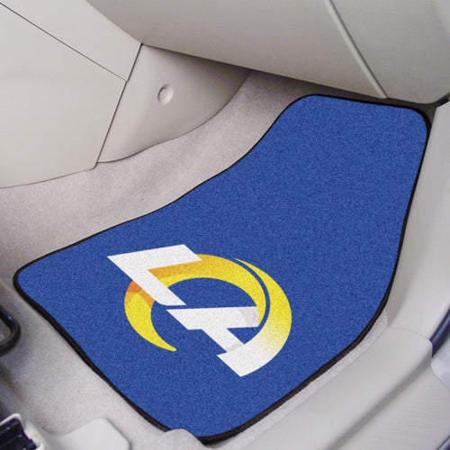 Los Angeles Rams  2-piece Carpet Car Mats