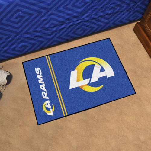 Los Angeles Rams Wordmark Starter Rug - 19