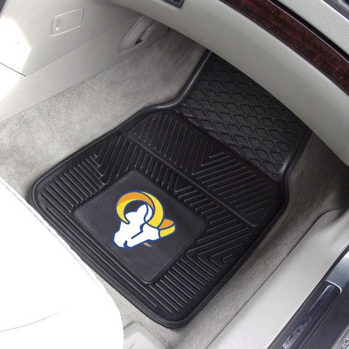 Los Angeles Rams  2-piece Vinyl Car Mats - 18