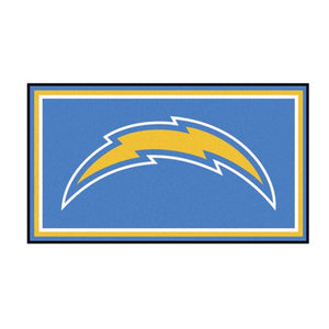 Los Angeles Chargers Plush Rug - 3'x5'