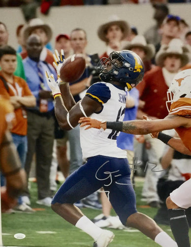 Gary Jennings Jr West Virginia Mountaineers Signed 16x20 Photo