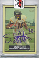wvu football, steve slaton, steve slaton autograph