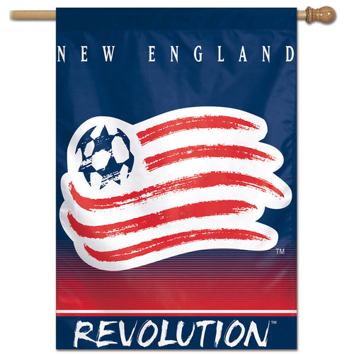 New England Revolution Vertical Flag 28