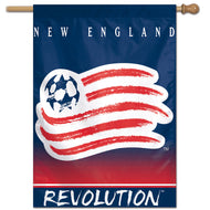 New England Revolution Vertical Flag 28"x40"                                                                              