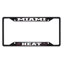 Miami Heat Black License Plate Frame