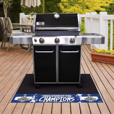 Tampa Bay Lightning 2021 Stanley Cup Champions Grill Mat