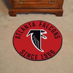 Atlanta Falcons Vintage Logo Roundel Mat - 27"
