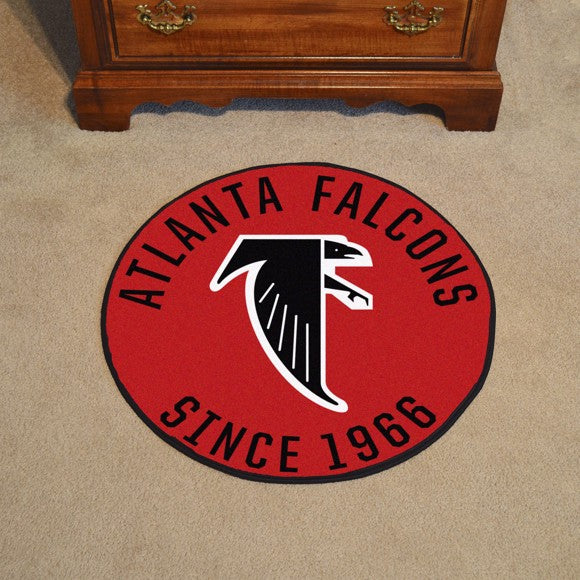 Atlanta Falcons Vintage Logo Roundel Mat - 27