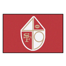 San Francisco 49ers Vintage Logo Starter Mat - 19"x30"