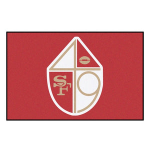 San Francisco 49ers Vintage Logo Starter Mat - 19"x30"