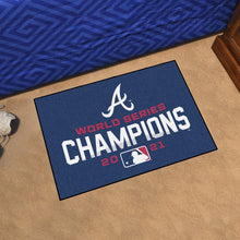 Atlanta Braves 2021 MLB World Series Champions Starter Rug
