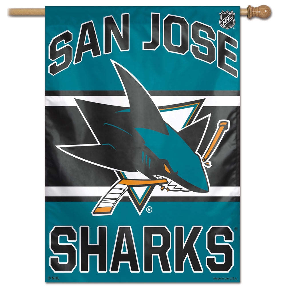 San Jose Sharks Vertical Flag 28