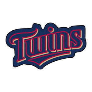 Minnesota Twins Script Mascot Rug