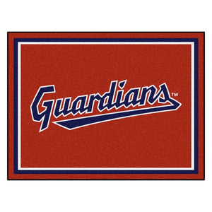 Cleveland Guardians Wordmark Plush Rug - 8'x10'
