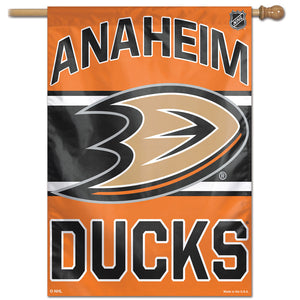 Anaheim Ducks Vertical Flag 28"x40"                                                                                       