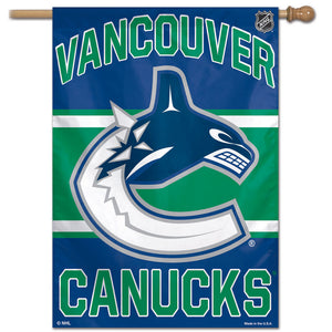 Vancouver Canucks Vertical Flag 28"x40"                                                                                 