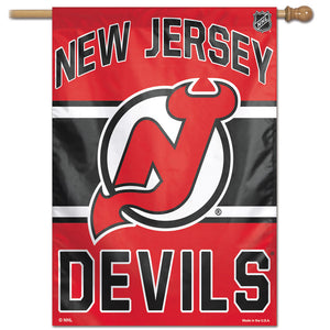 New Jersey Devils 12 Team Color Logo State Sign