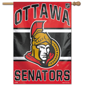 Ottawa Senators Vertical Flag 28"x40"                                                                                     