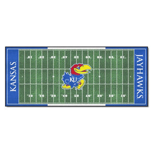 Kansas Jayhawks Football Runner - 30"x72"