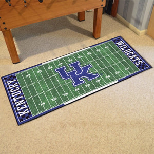 Kentucky Wildcats Football Field Runner - 30"x72"