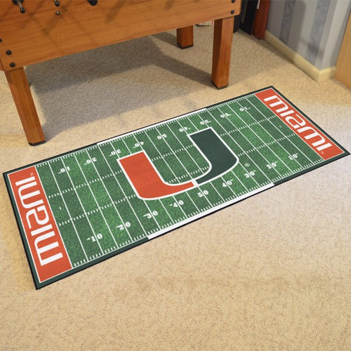 Miami Hurricanes Football Runner - 30