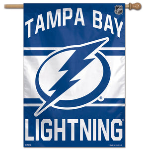 Tampa Bay Lightning Vertical Flag 28"x40"                                                                                